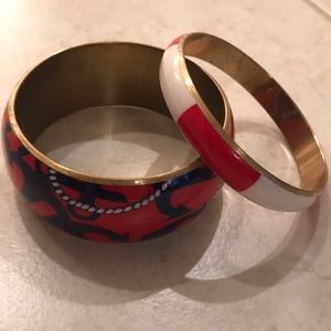 Two preppy nautical bracelets